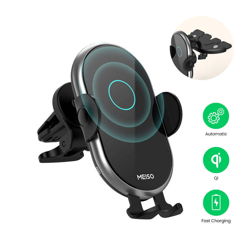 MEISO Wireless Car Charger Mount