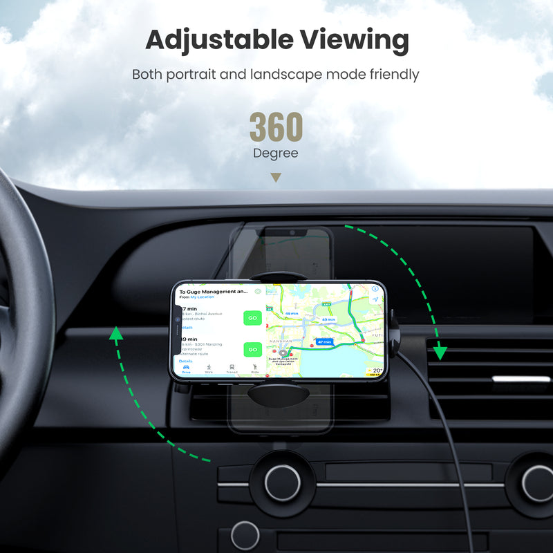 APPLUS Wireless Car Charger,Automatic Sensor Car Phone Holder